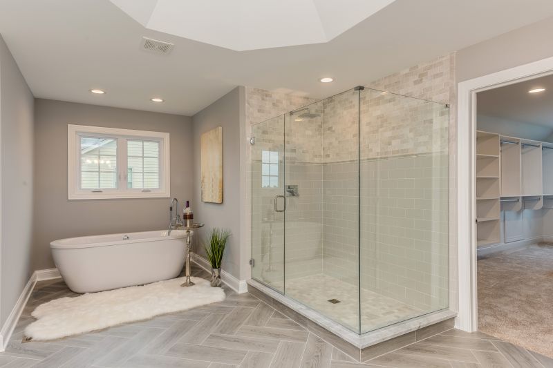 Open Floor Plan Shower Designs